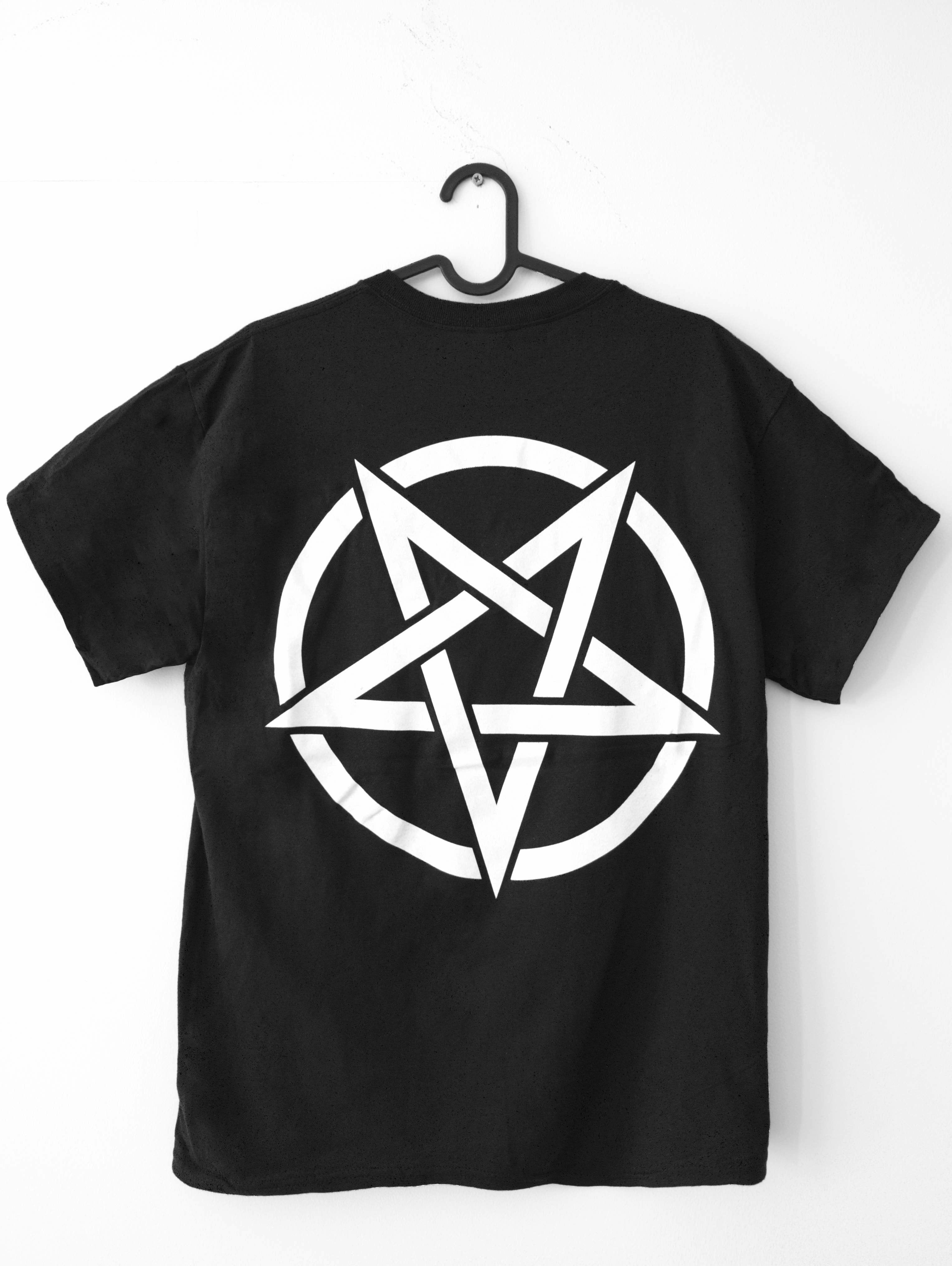 BRIGHT STAR DARK ART HEAVY METAL GOTHIC APPAREL FASHION Unisex T-Shirts with large dark art back print and chest embroidery Dark art, heavy metal, gothic, apparel, clothing, fashion