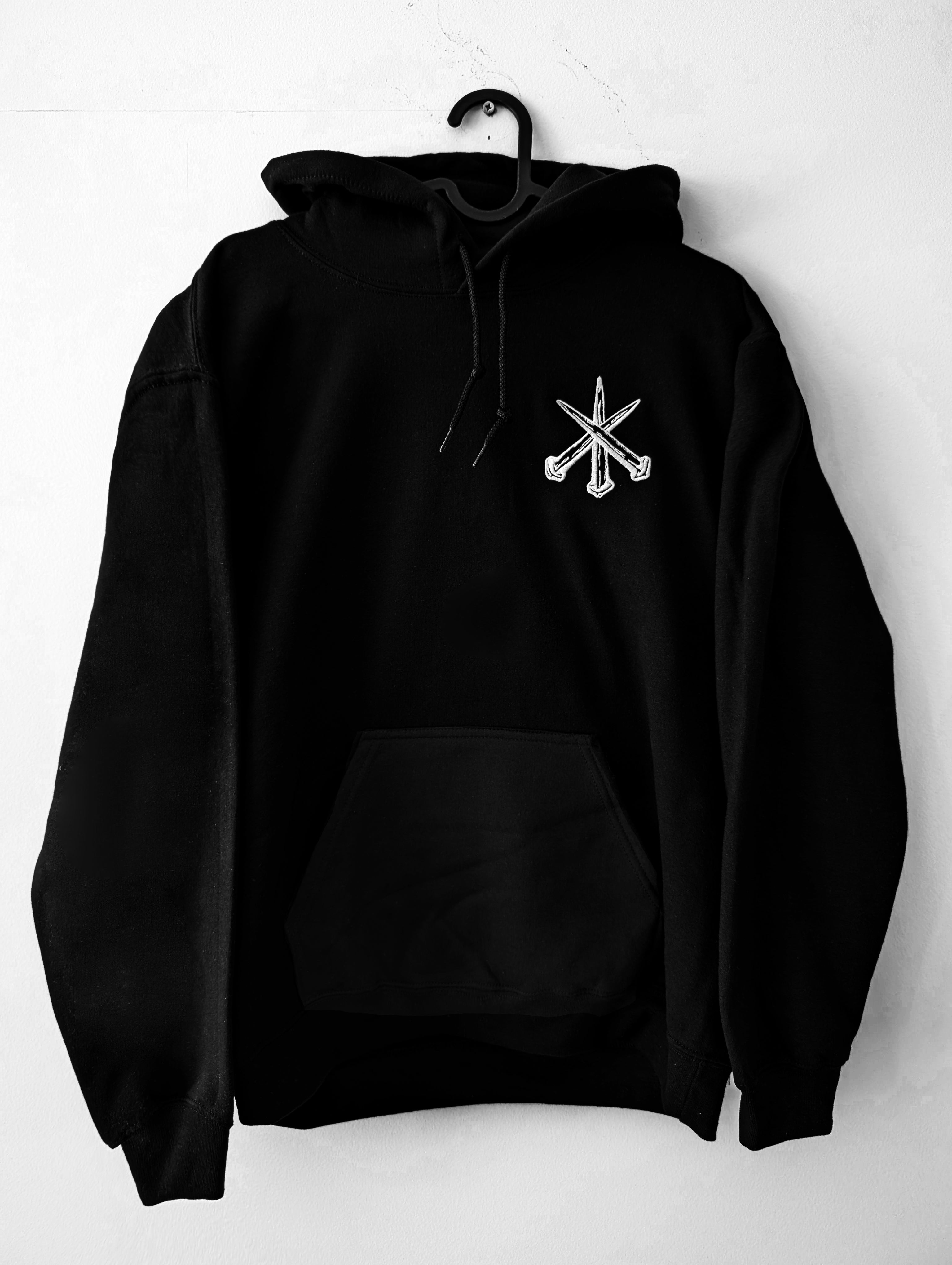 IMPOSTOR DARK ART HEAVY METAL GOTHIC APPAREL FASHION Unisex Hoodies with large dark art back print and chest embroidery Dark art, heavy metal, gothic, apparel, clothing, fashion