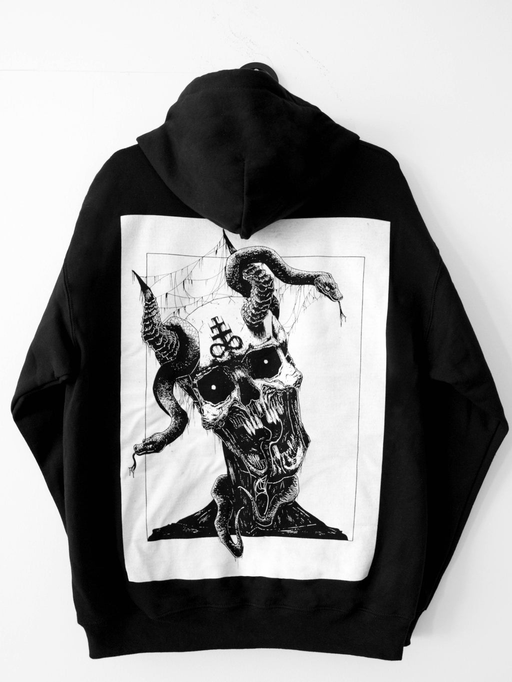 LEVIATHAN DARK ART HEAVY METAL GOTHIC APPAREL FASHION Unisex Hoodies with large dark art back print and chest embroidery Dark art, heavy metal, gothic, apparel, clothing, fashion