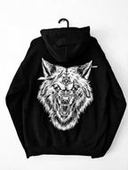 LUPUS DARK ART HEAVY METAL GOTHIC APPAREL CLOTHING FASHION Unisex Hoodies with large dark art back print and chest embroidery Dark art, heavy metal, gothic, apparel, clothing, fashion