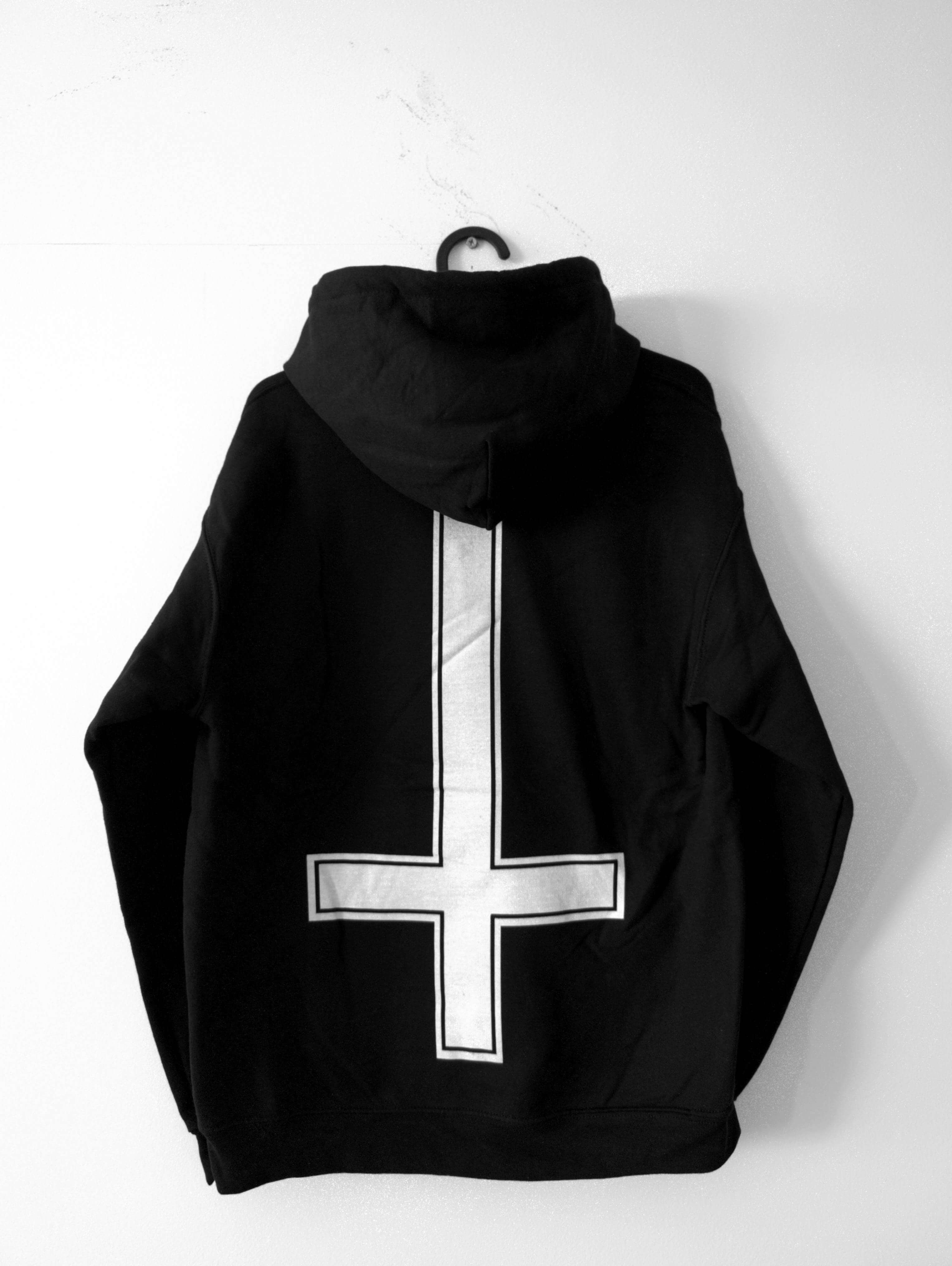 SALVATION DARK ART HEAVY METAL GOTHIC APPAREL FASHION Unisex Hoodies with large dark art back print and chest embroidery Dark art, heavy metal, gothic, apparel, clothing, fashion