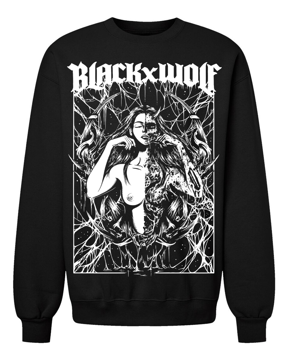 "Split" Heavy Crewneck