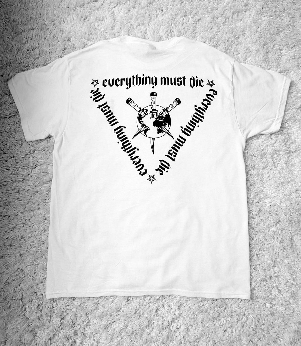 WAY OF THE WORLD DARK ART HEAVY METAL GOTHIC APPAREL Mens T-Shirts with large dark art back print and chest embroidery Dark art, heavy metal, gothic, apparel, clothing, fashion