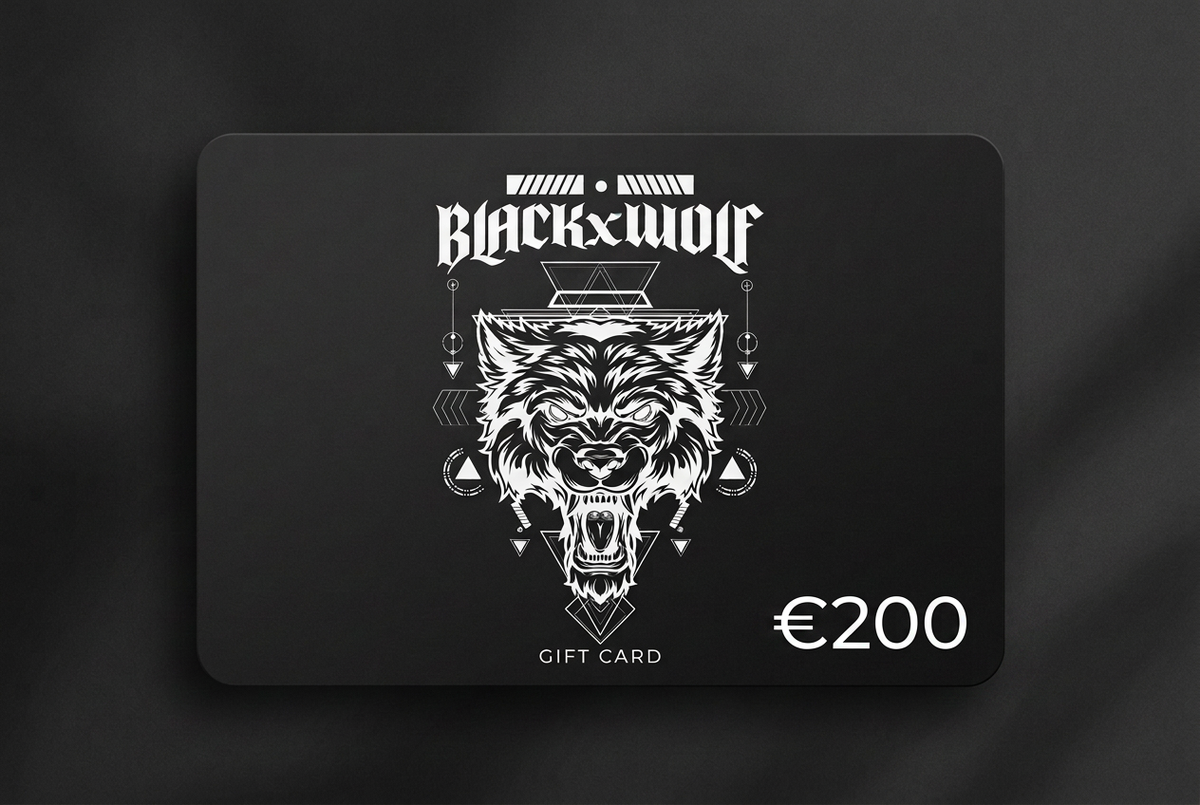 BLACKxWOLF €200 gift card