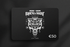 BLACKxWOLF €50 gift card
