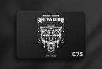 BLACKxWOLF €75 gift card