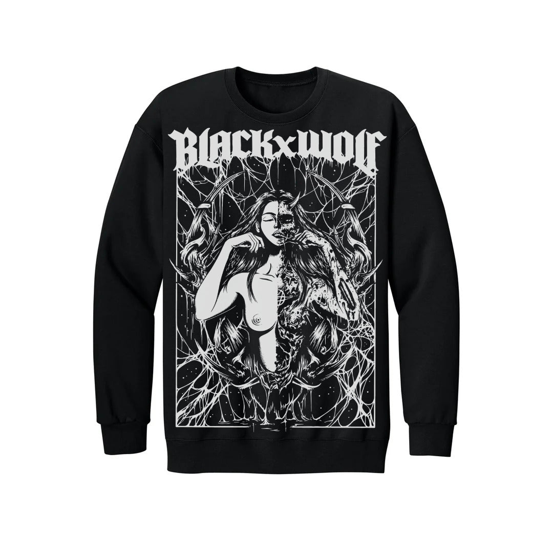 "Split" Heavy Crewneck